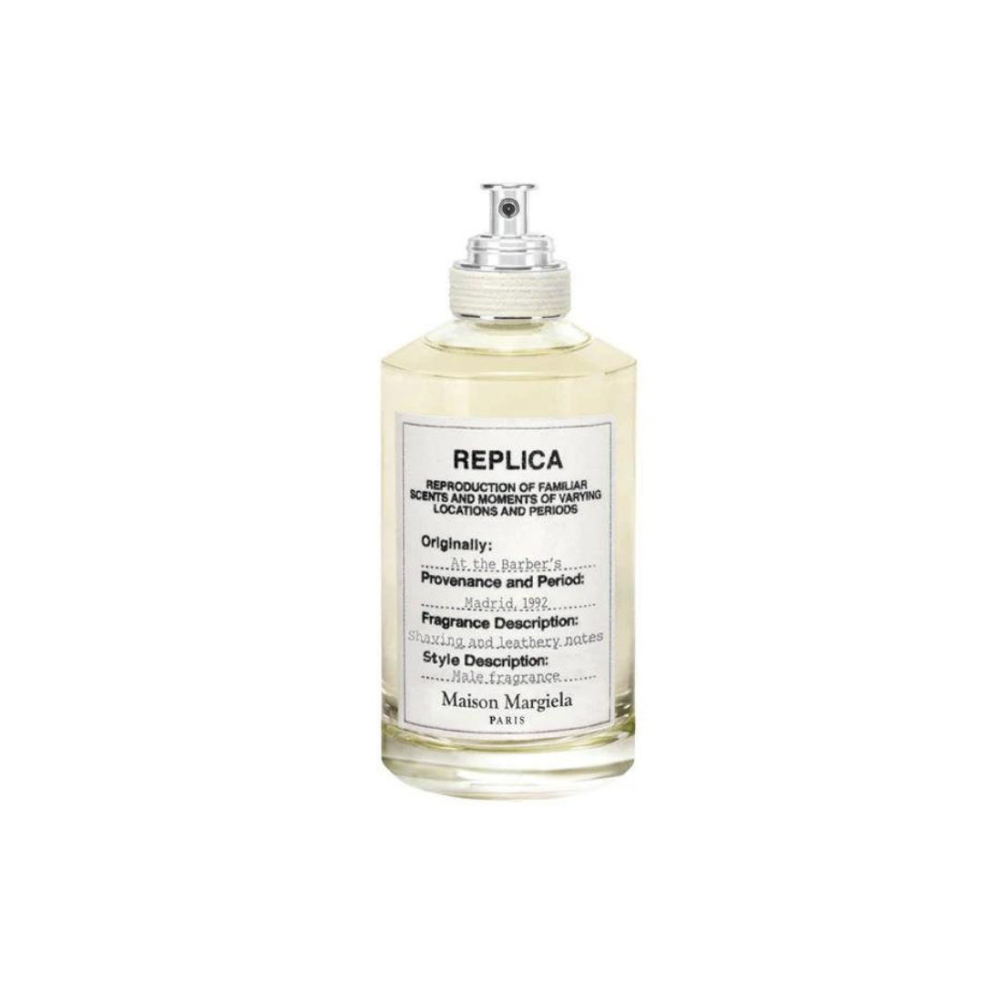 At the barber's maison top martin margiela