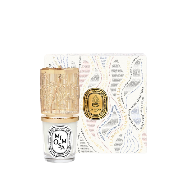 Diptyque Holiday Lantern Mimosa Candle Set✨